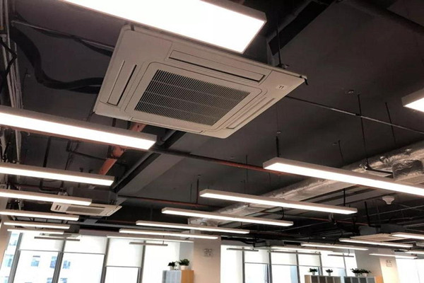 辦公樓空調安裝實景圖 辦公樓空調安裝實景圖